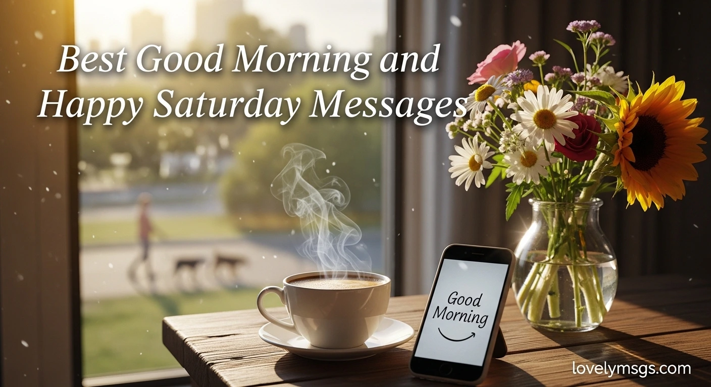 Best Good Morning and Happy Saturday Messages