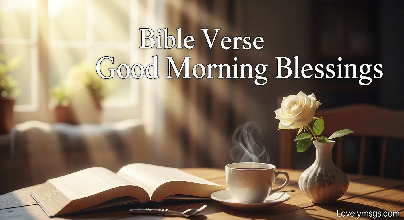 Bible Verse Good Morning Blessings
