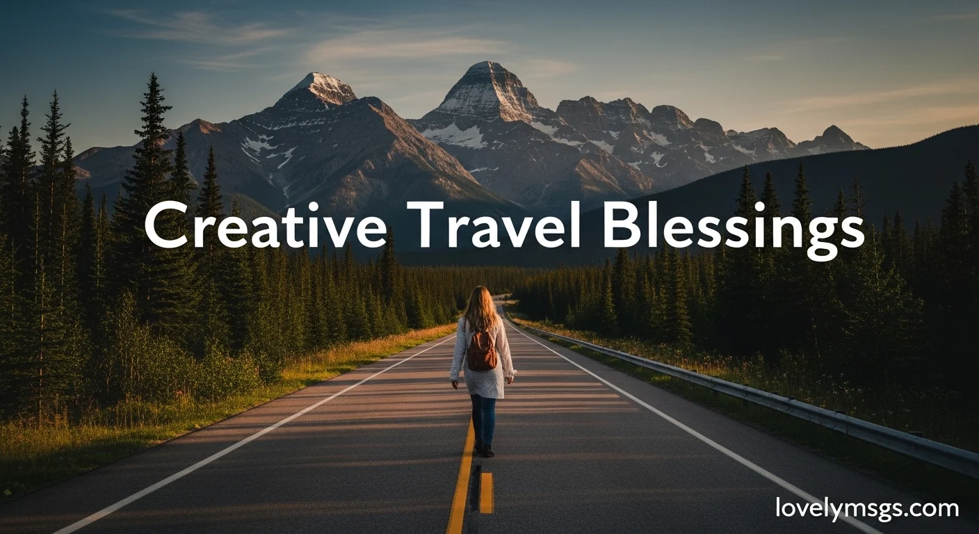 Creative Travel Blessings