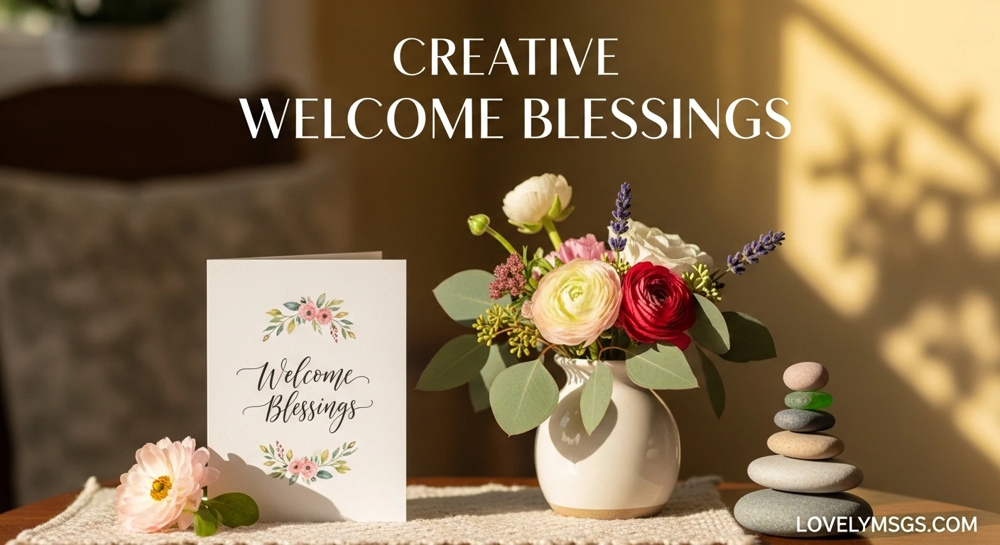 Creative Welcome Blessings