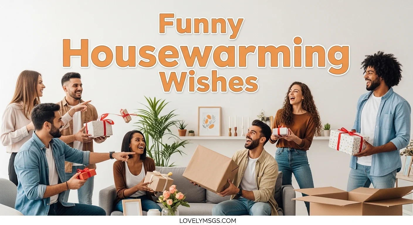 Funny Housewarming Wishes