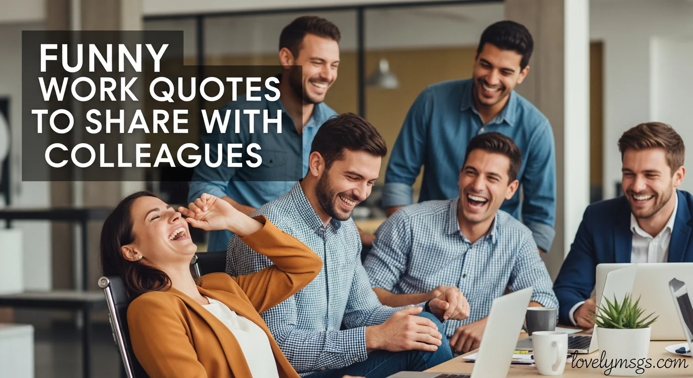 Funny Work Quotes to Share With Colleagues