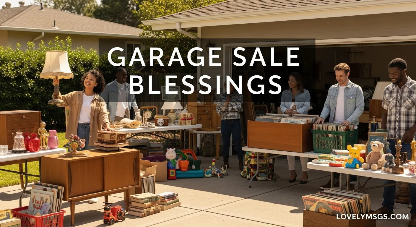 Garage Sale Blessings