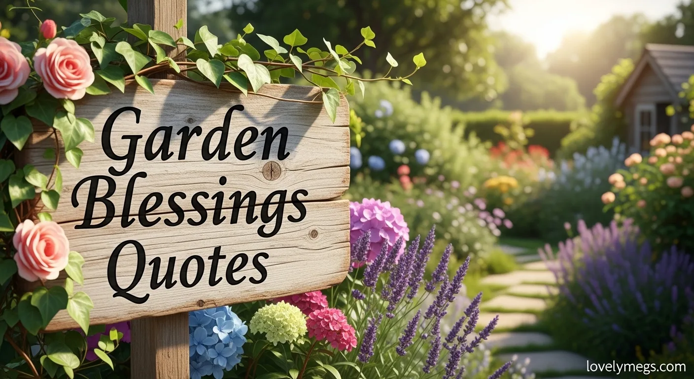 Garden Blessings Quotes