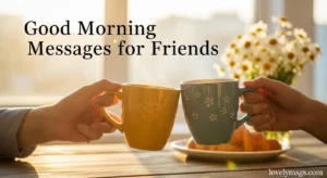 Good Morning Messages for Friends