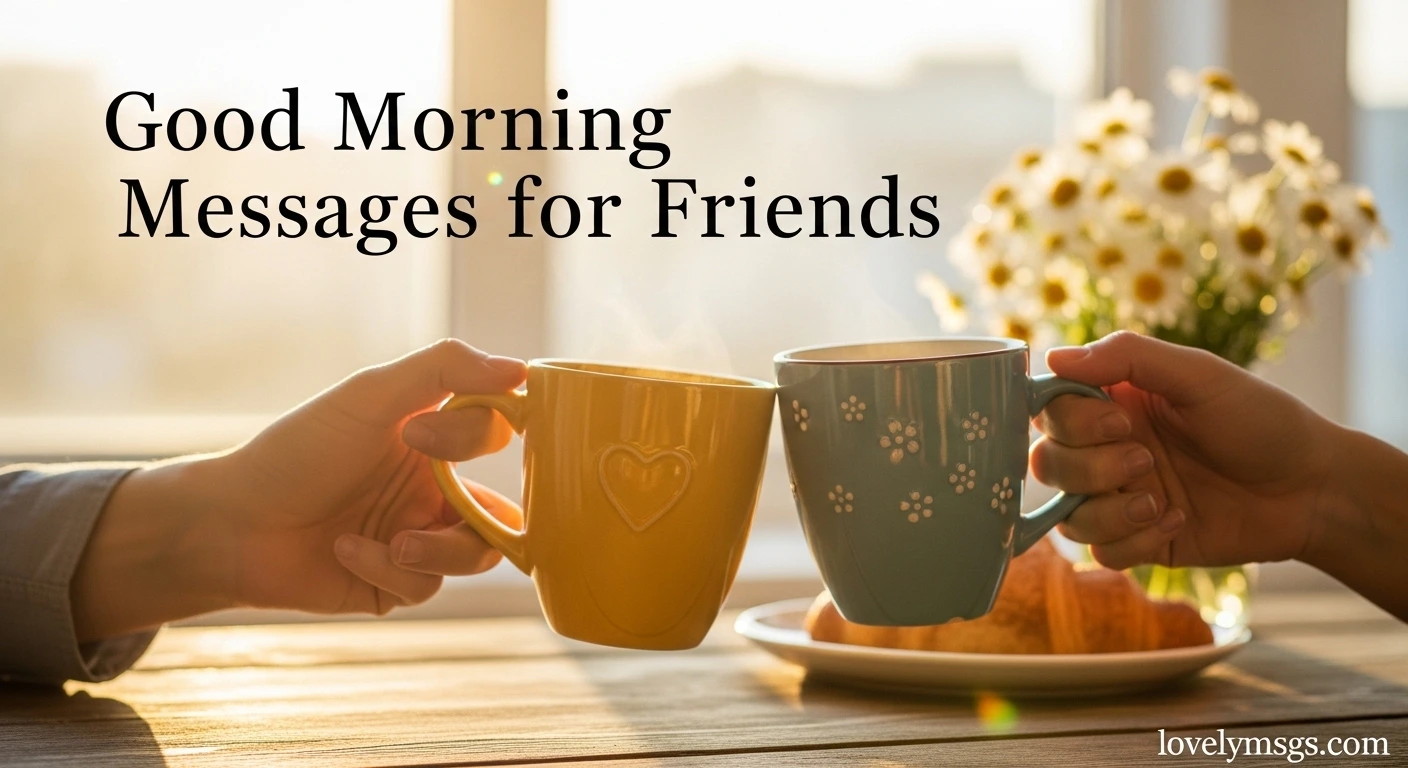 Good Morning Messages for Friends