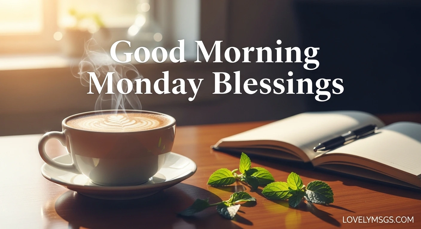 Good Morning Monday Blessings