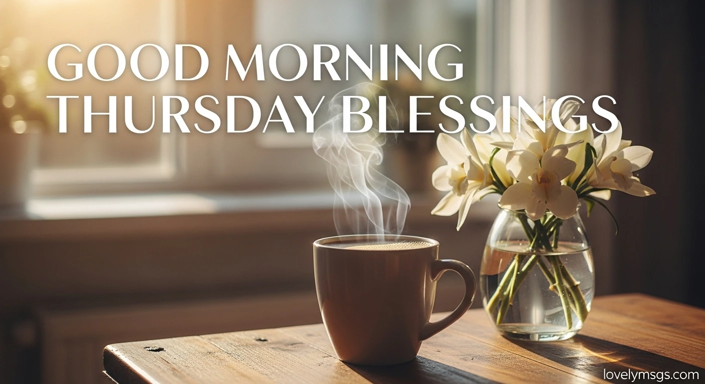 Good Morning Thursday Blessings