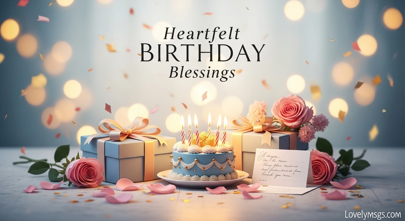 Heartfelt Birthday Blessings