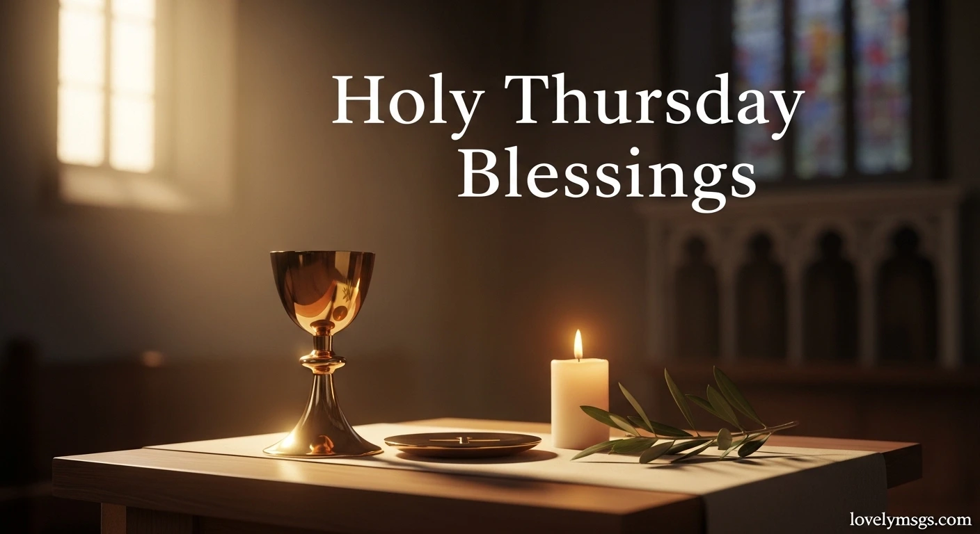 Holy Thursday Blessings