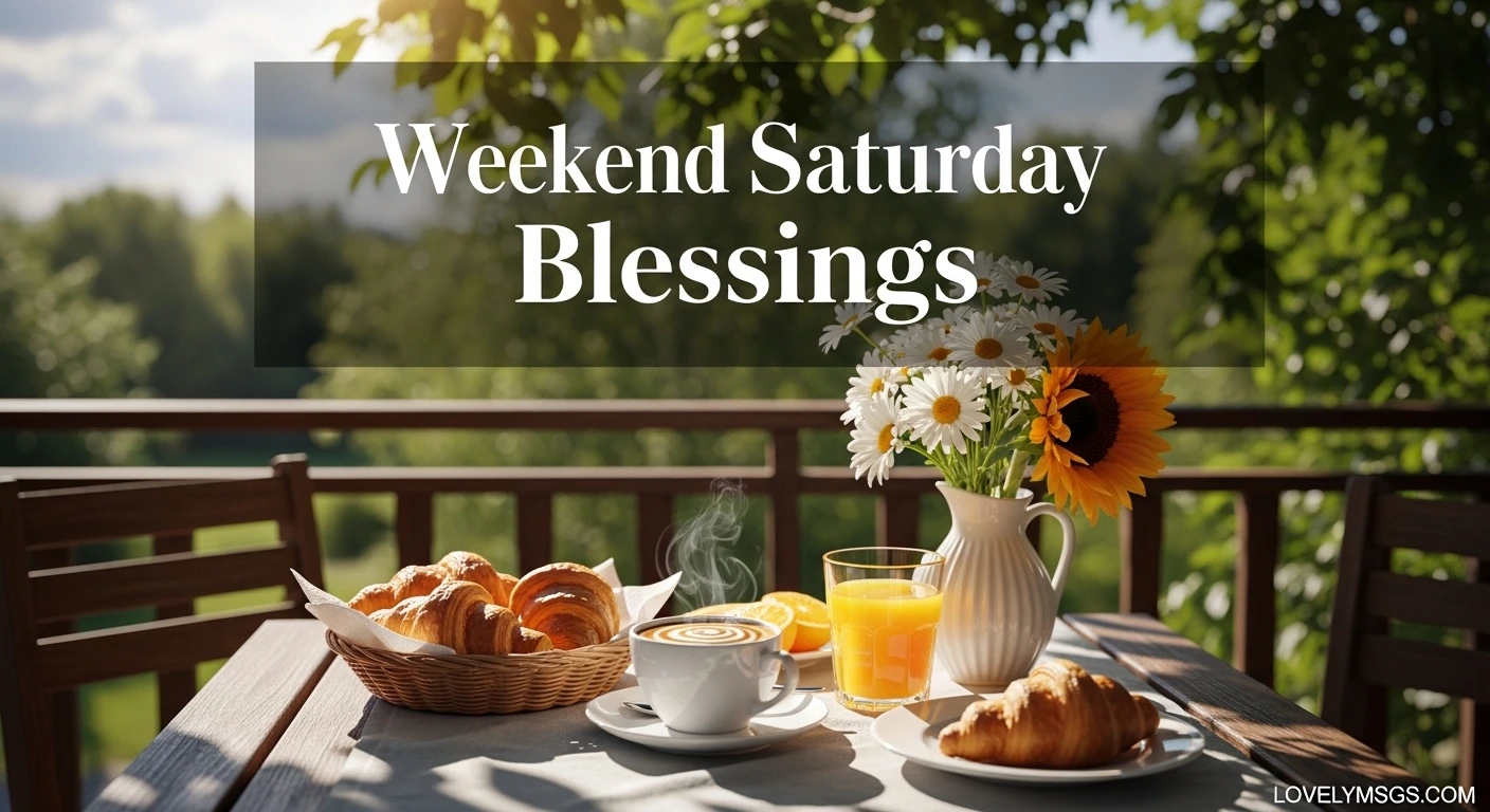 Weekend Saturday Blessings
