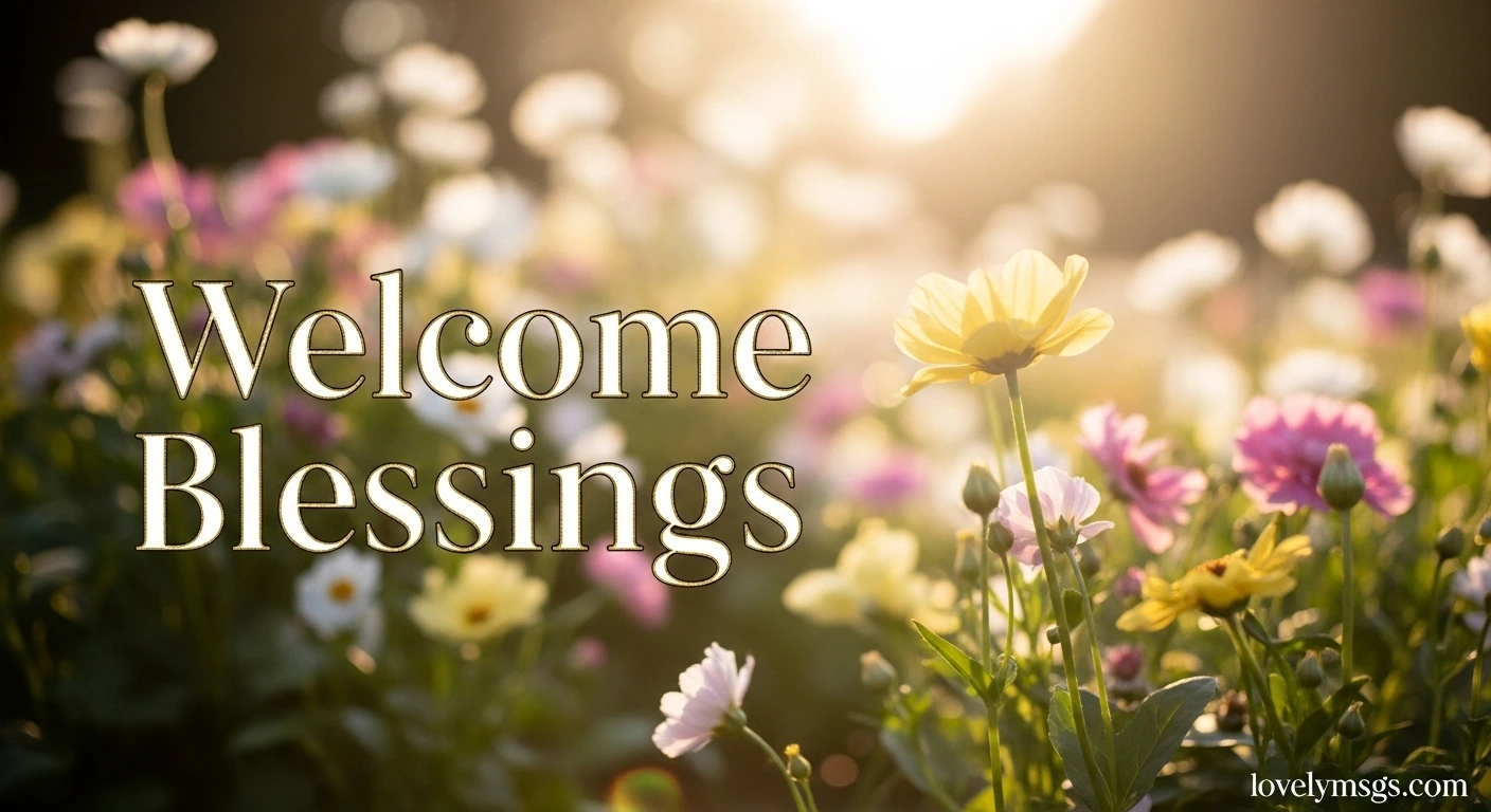 Welcome Blessings
