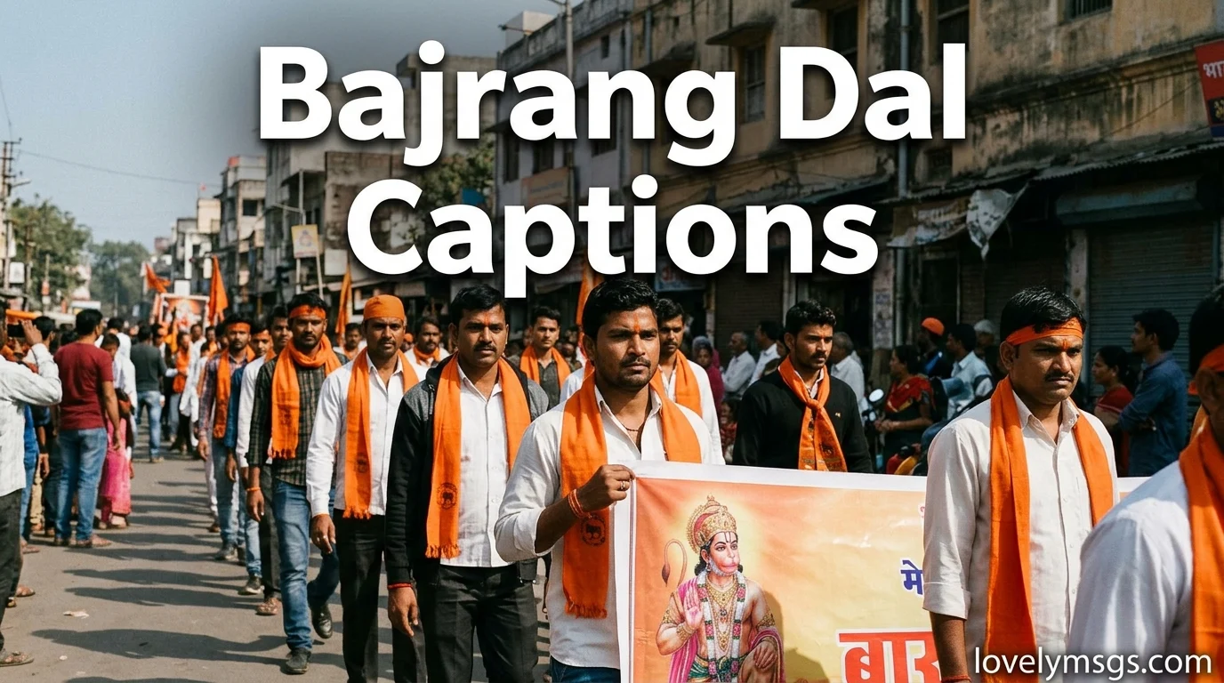 Bajrang Dal Captions