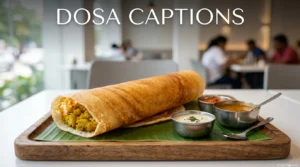 Dosa Captions