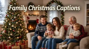 Family Christmas Captions