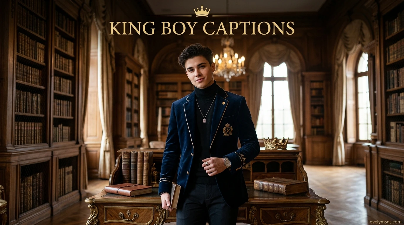 King Boy Captions