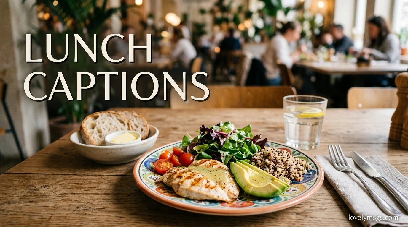 Lunch Captions